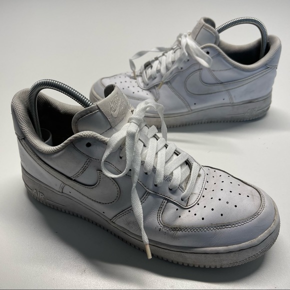 Nike Mens Air Force 1 315122-111 White Low Top Lace Up...